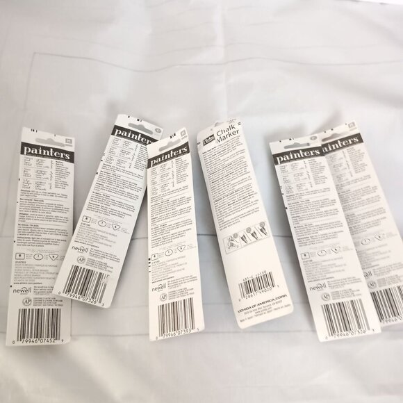 Elmer's Painters 5-Pack Opaque Paint Markers + 1 Marvy Bistro Chalk Marker New - Picture 4 of 11